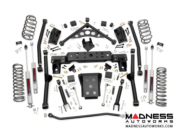 Jeep Grand Cherokee WJ Long Arm Suspension Kit - 4" Lift